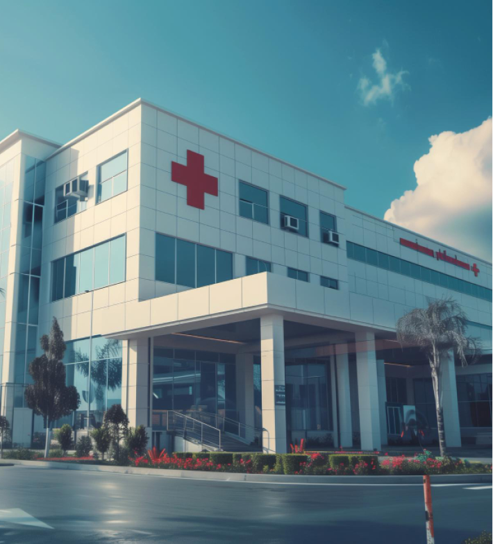 Visit network hospital exterior