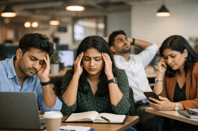 Image Showing Employees Mental Health At Work